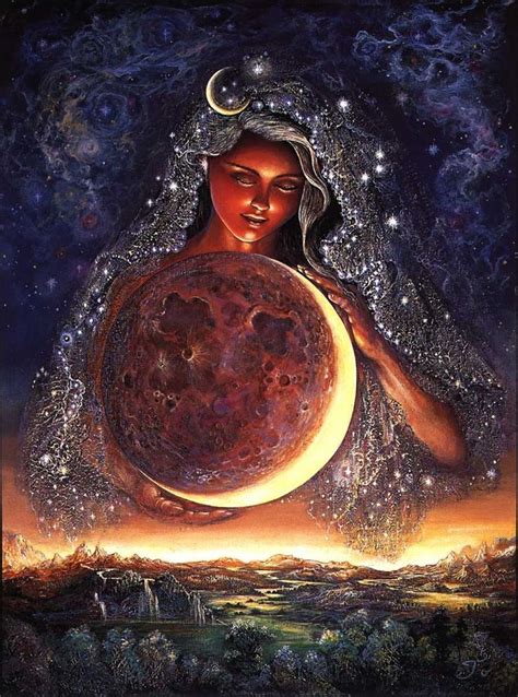 Pagan goddess of the moonn